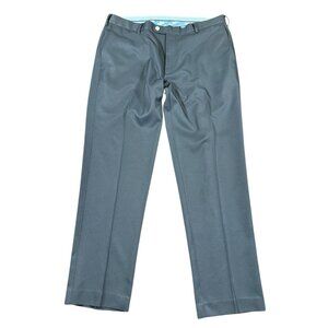 Peter Millar Golf Pants Mens 36x32 Black Performance Chinos Trousers Slacks